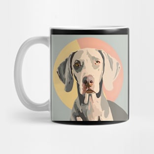 Weimaraner in 70's Mug